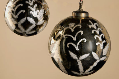 Nkuku Giant Antique Gold Bauble