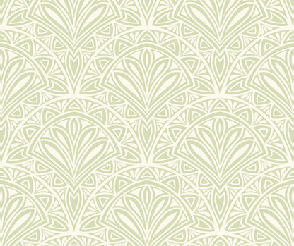 Hoopla Walls Deco Fan Green