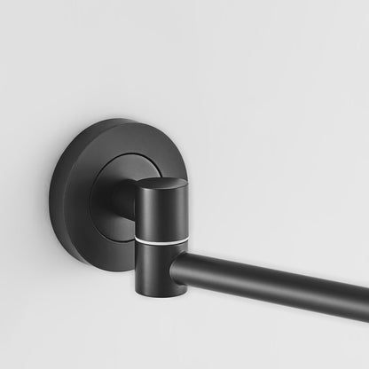 Origins Living Hutton Reversible 5 X Magnifying Wall Mirror Matt Black