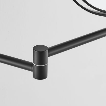 Origins Living Hutton Reversible 5 X Magnifying Wall Mirror Matt Black