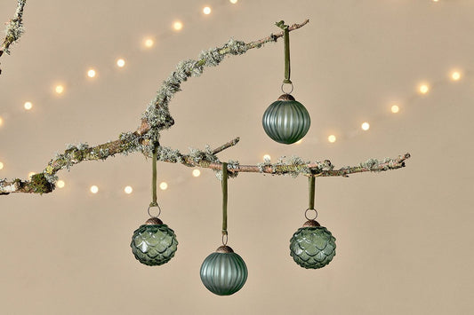 Nkuku Hara Baubles (Set Of 4)