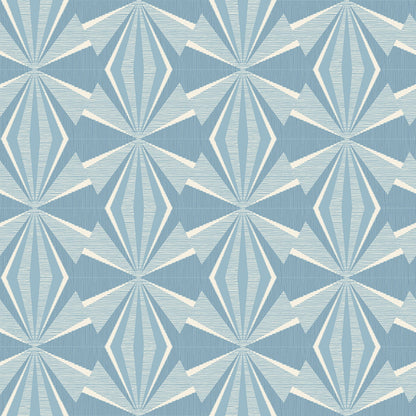 Hoopla Walls Sunray Diamond Blue