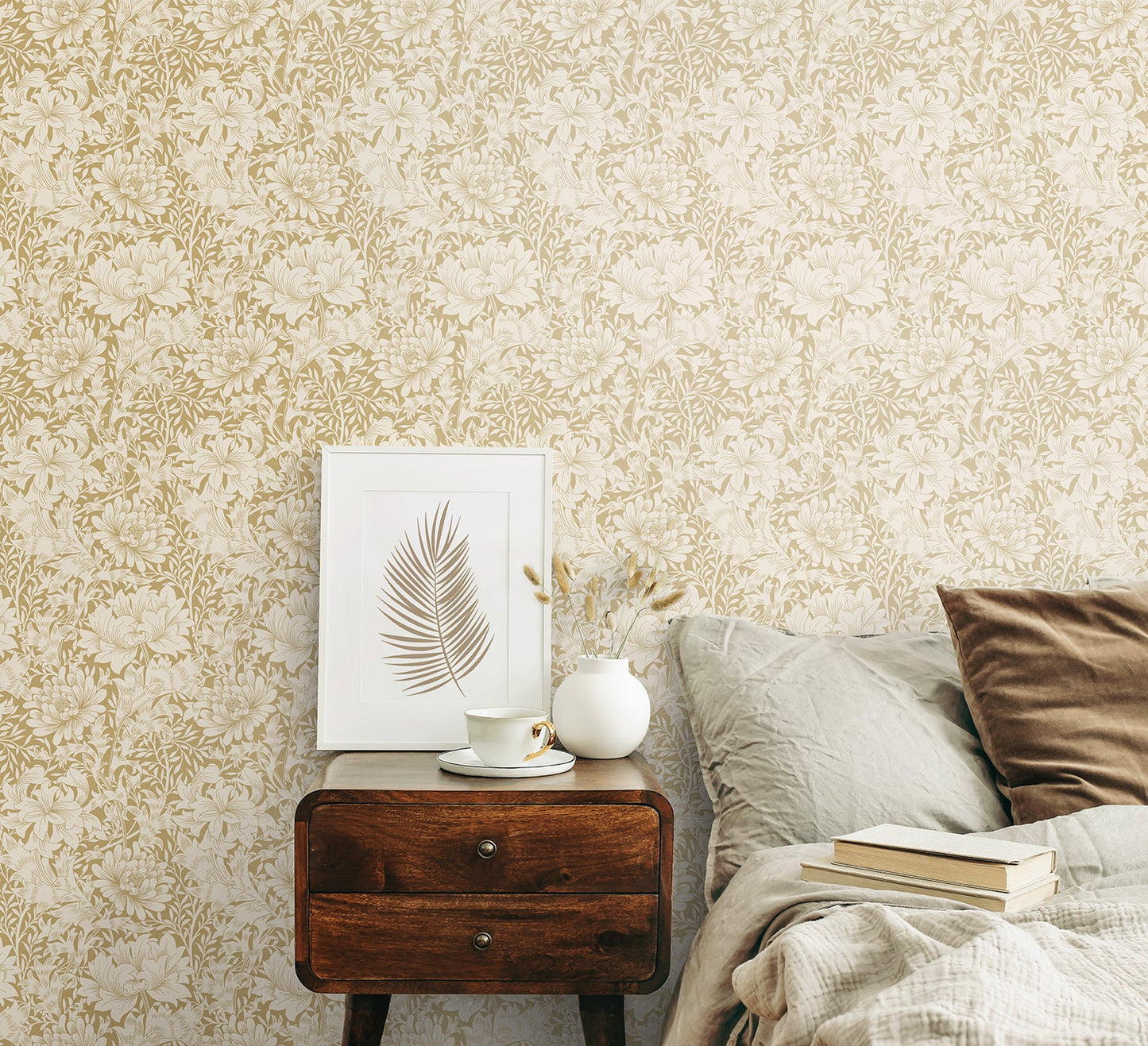 Hoopla Walls Chrysanthemum Flax