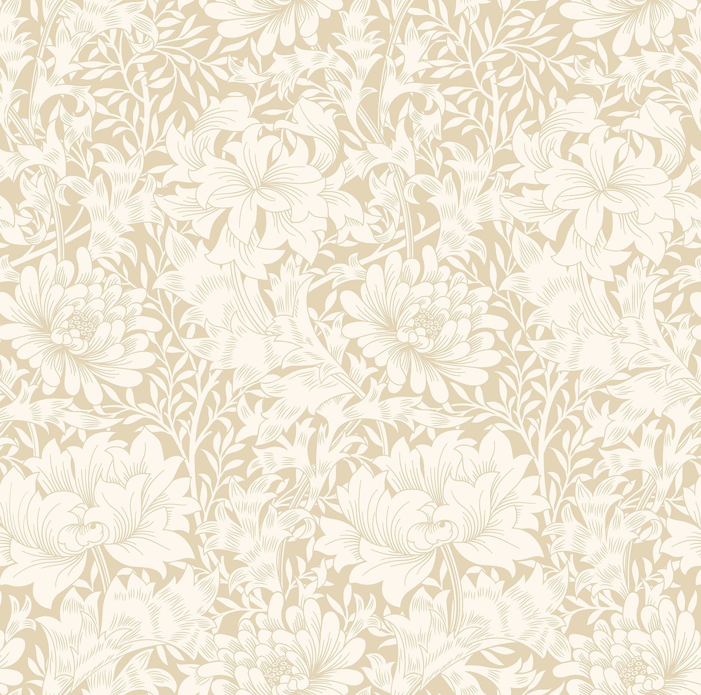 Hoopla Walls Chrysanthemum Flax