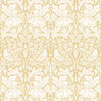 Hoopla Walls Forest Rabbit Mustard