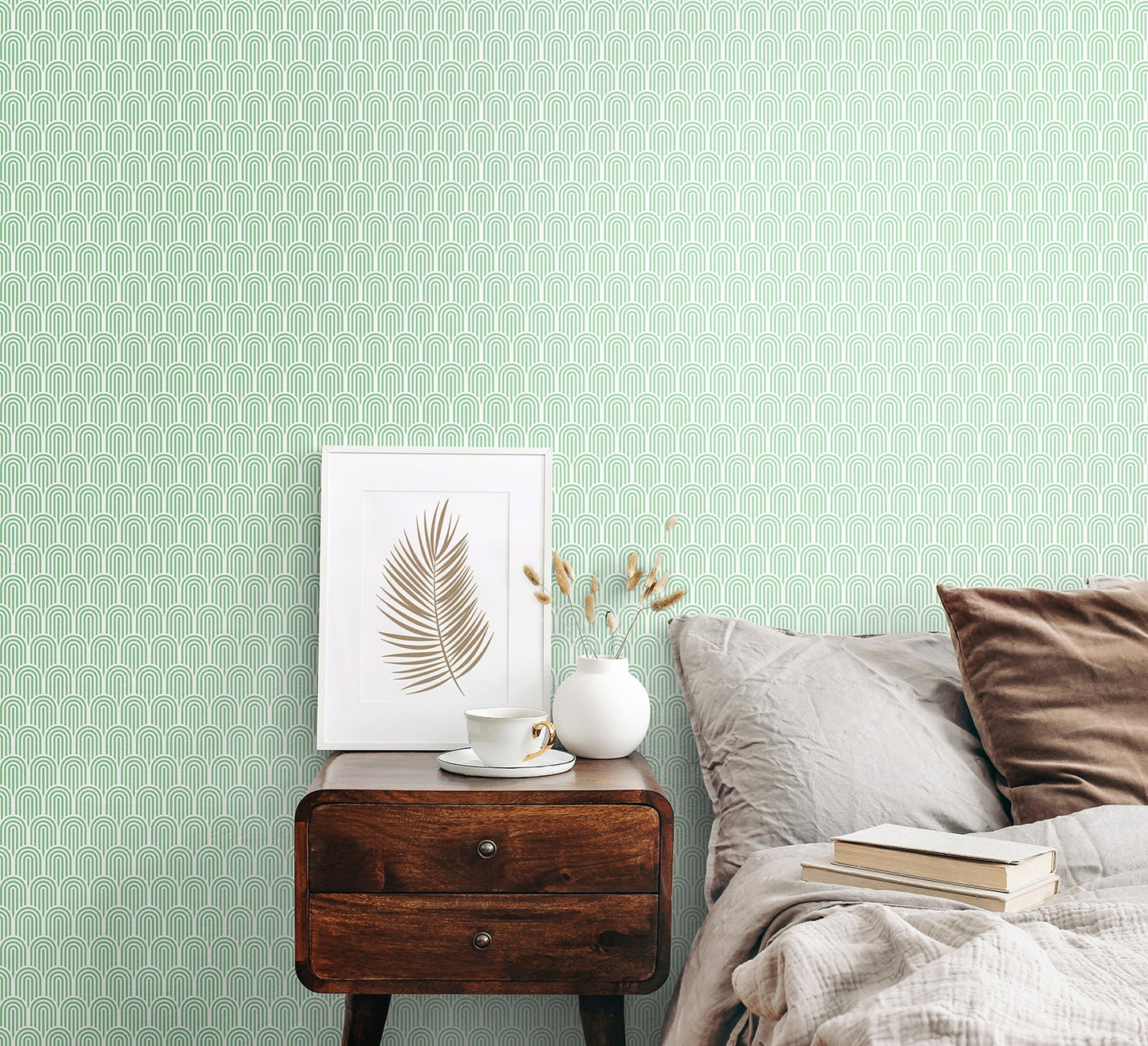 Hoopla Walls Retro Arch Mint Green