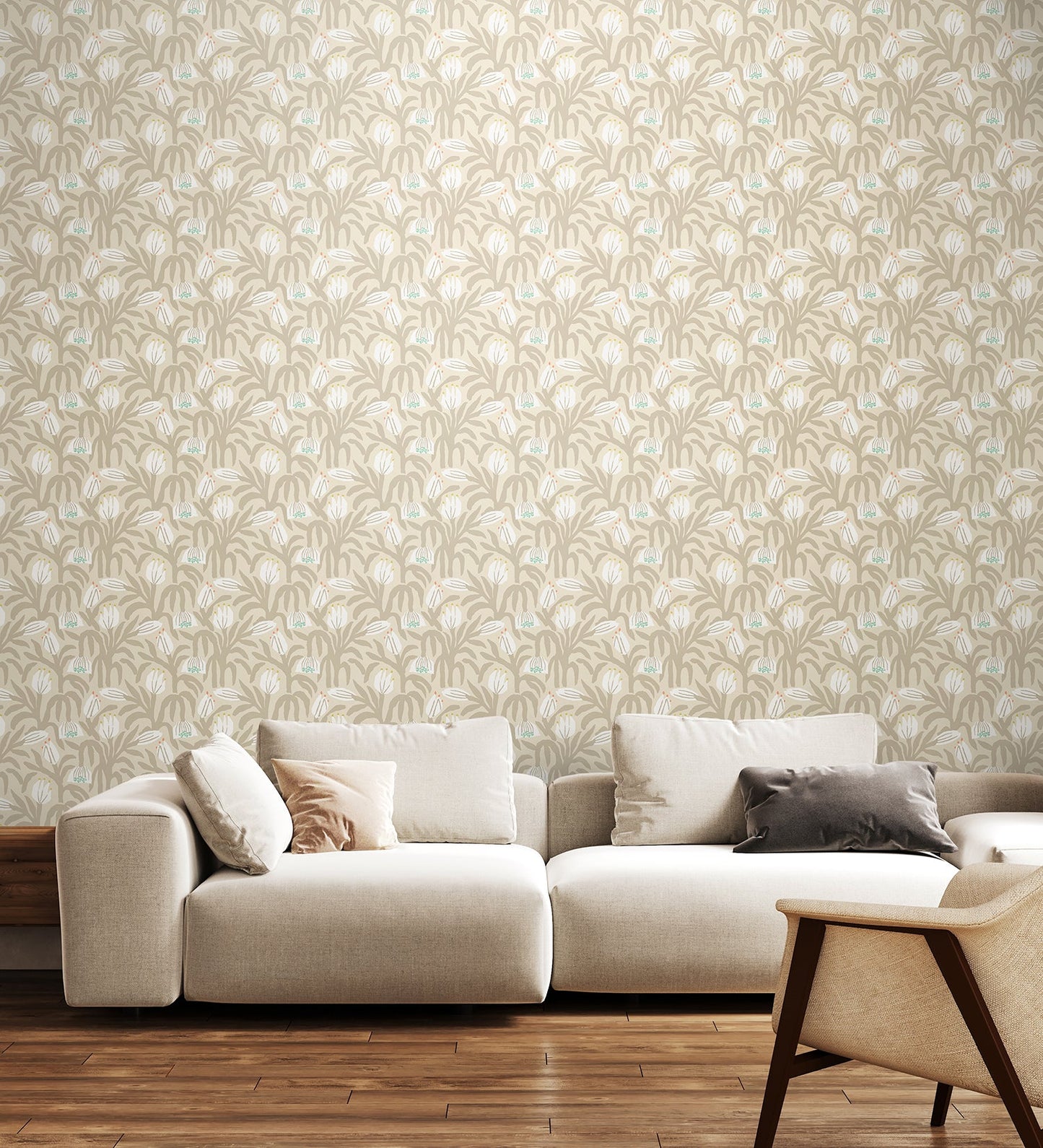 Hoopla Walls Chunky Flower Hazelwood