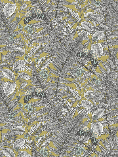 Hoopla Walls Wild Ferns Olive