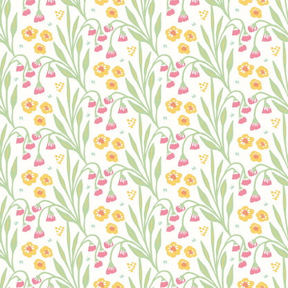 Hoopla Walls Meadow Stripe Spring Bloom