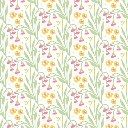 Hoopla Walls Meadow Stripe Spring Bloom
