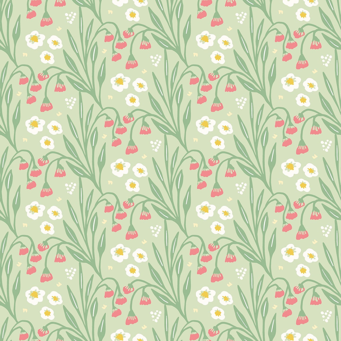 Hoopla Walls Meadow Stripe Pistachio