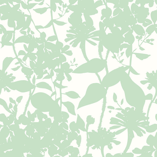 Hoopla Walls Summer Silhouette Mint