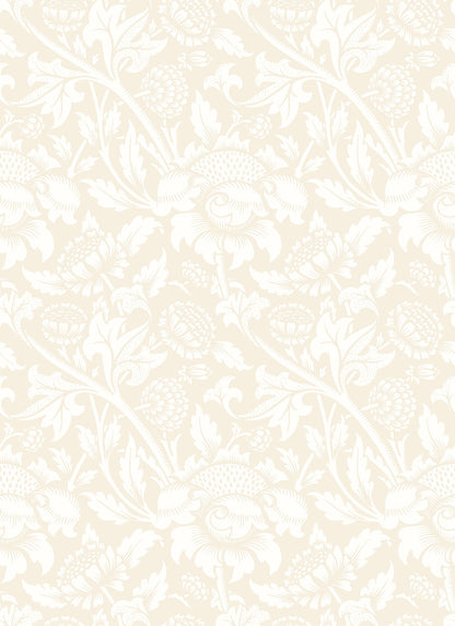 Hoopla Walls Damask Trail Linen