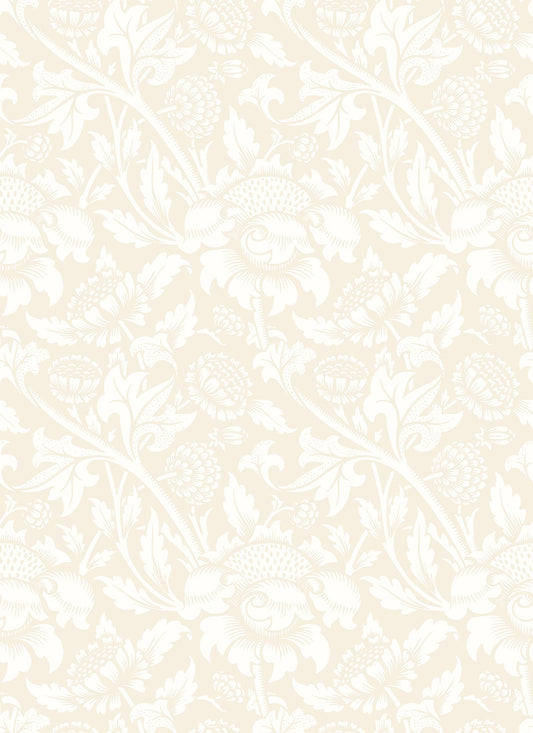 Hoopla Walls Damask Trail Linen