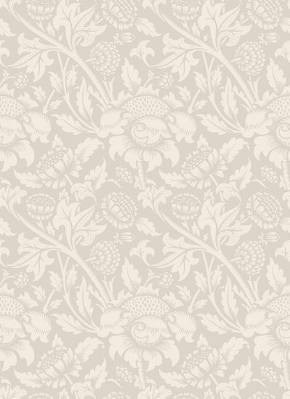 Hoopla Walls Damask Trail Stone