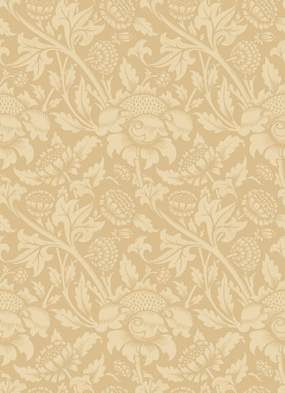 Hoopla Walls Damask Trail Gold