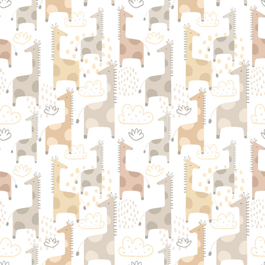 Hoopla Walls Giraffe Friends Marshmallow