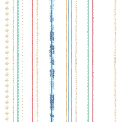 Hoopla Walls Stripey Royal Mix