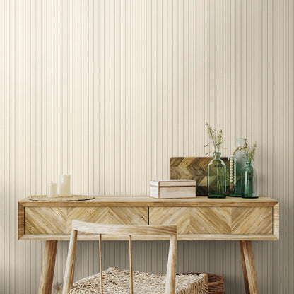Hoopla Walls Chalk Stripe Taupe