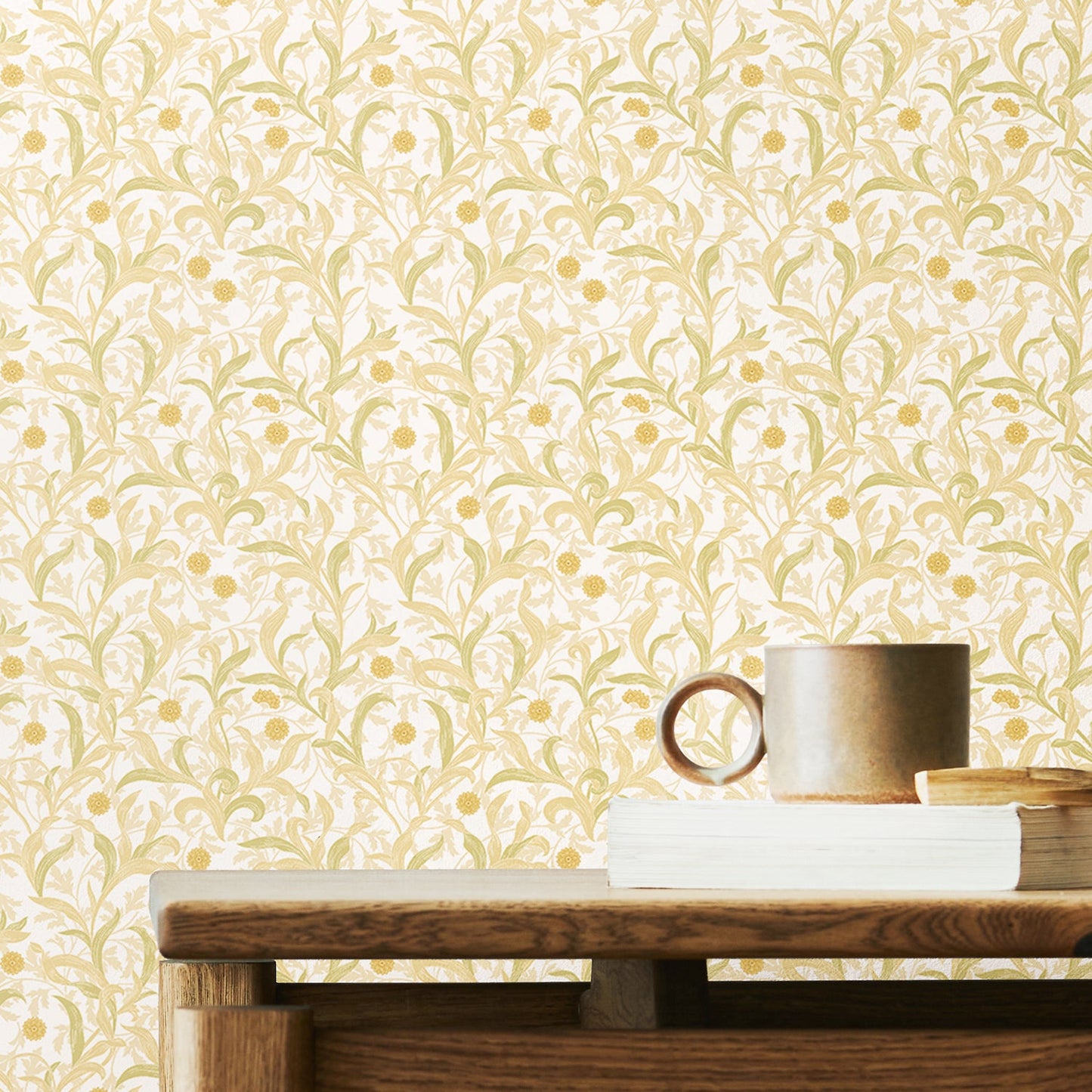 Hoopla Walls Floral Trail Thyme