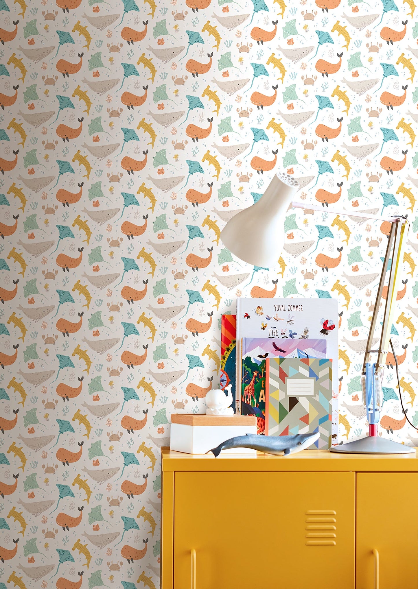 Hoopla Walls Ocean Adventure Seafoam Spice