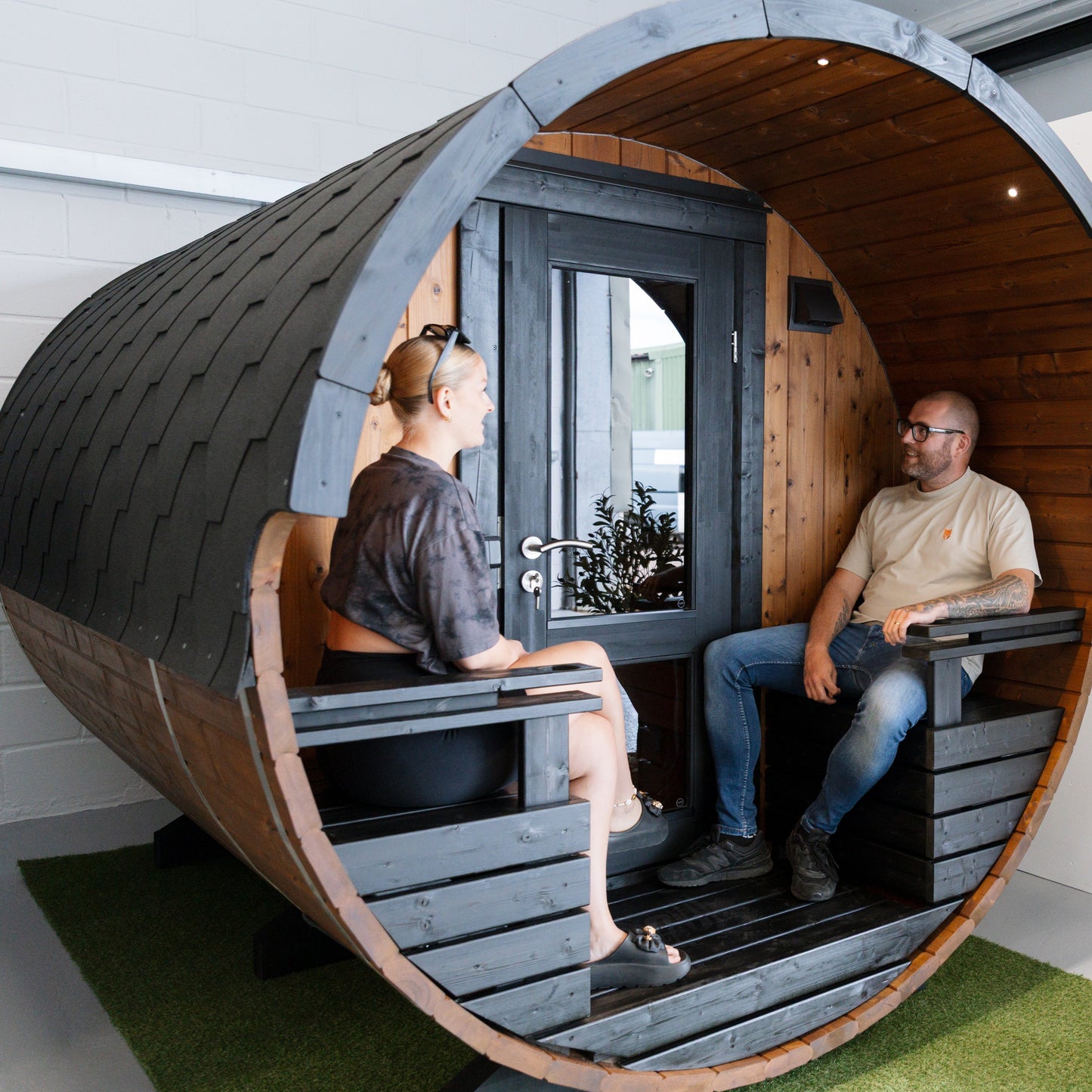 The Hot Pod Suura Barrel Sauna