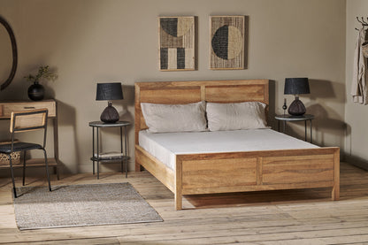 Nkuku Indali Mango Wood Bed Natural