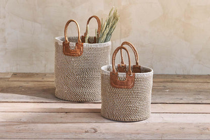 Nkuku Indra Coil Basket Natural
