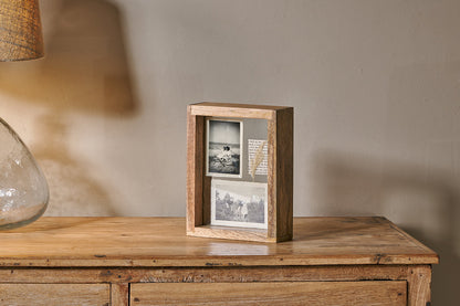 Nkuku Indu Standing Mango Wood Frame Natural