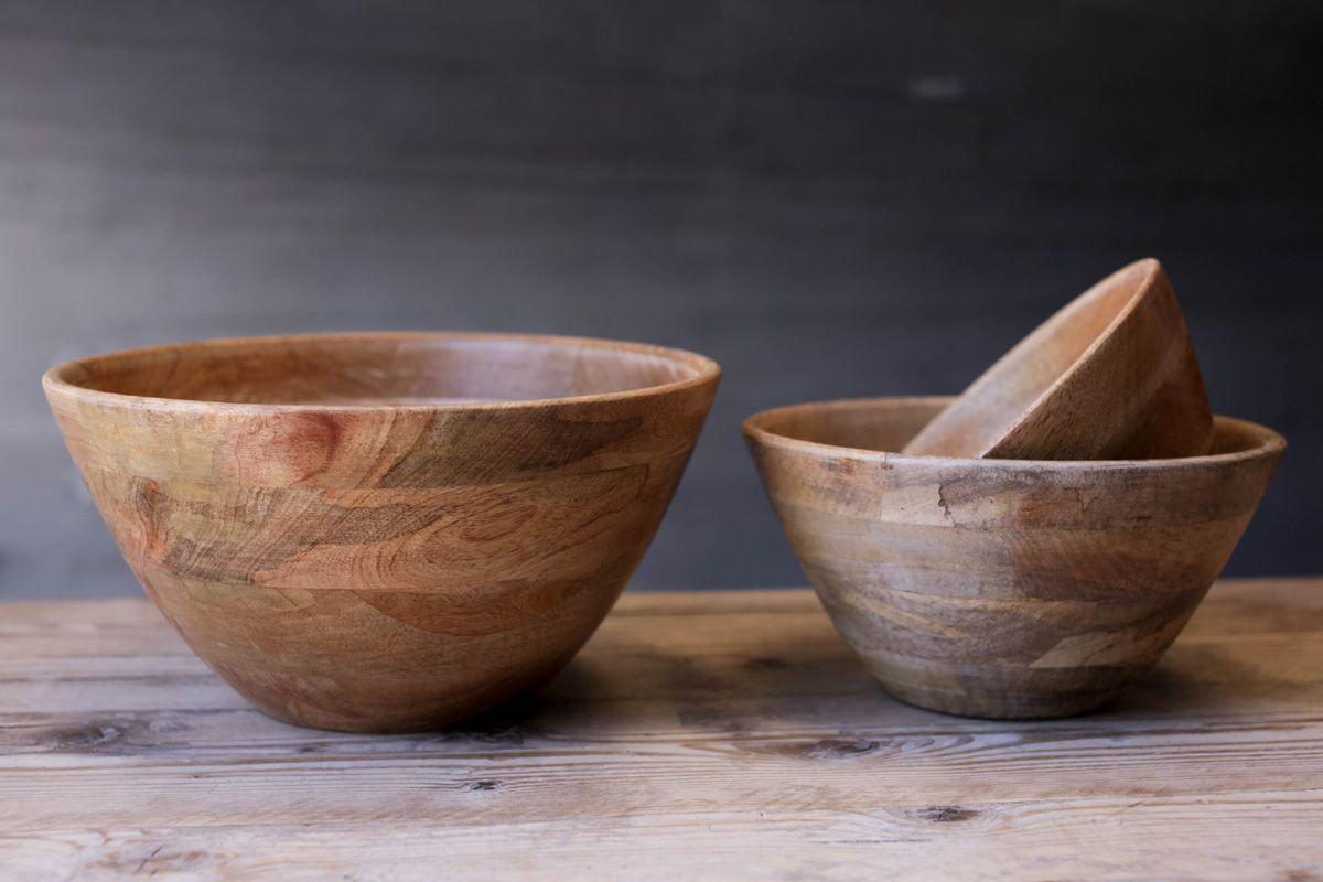 Nkuku Indus Wooden Bowl