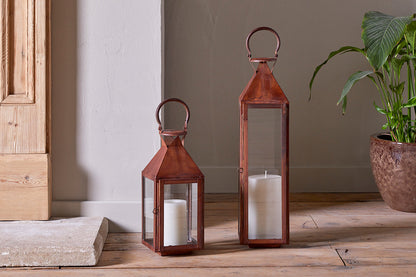 Nkuku Isko Lantern Rust