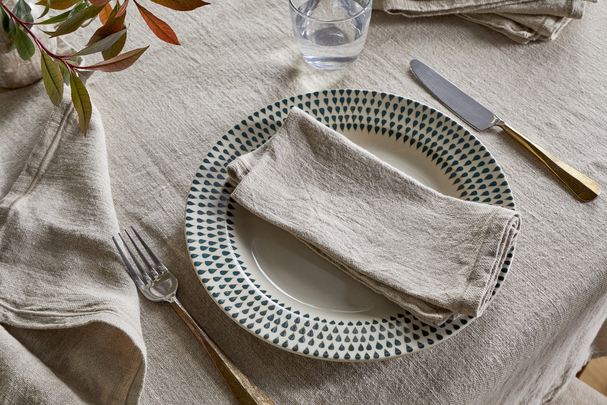 Nkuku Junto Linen Napkin Natural (Set Of 4)