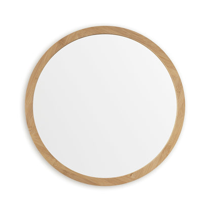 Origins Living Kenji Mirror Round 80cm Bamboo