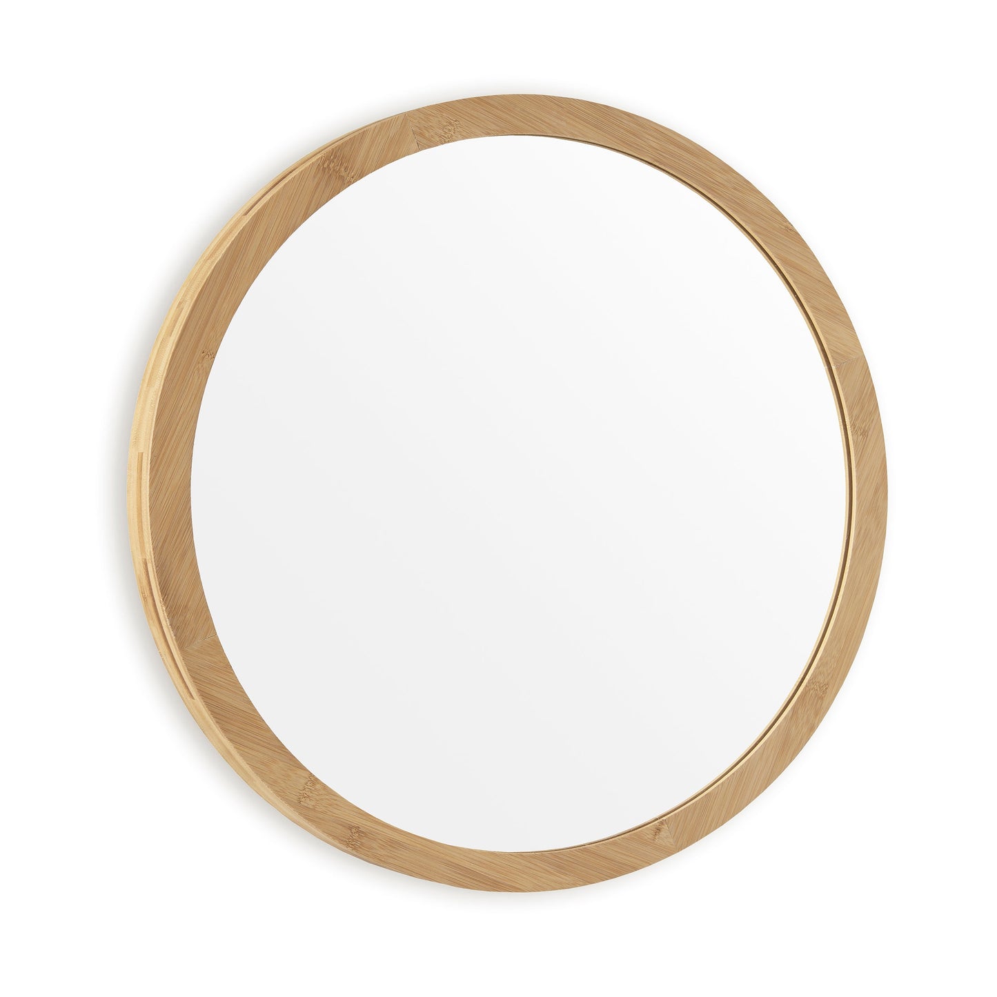 Origins Living Kenji Mirror Round 80cm Bamboo