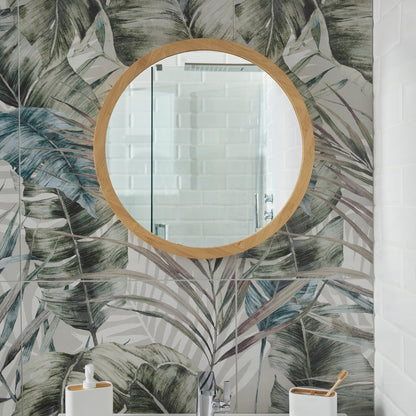 Origins Living Kenji Mirror Round 60cm Bamboo