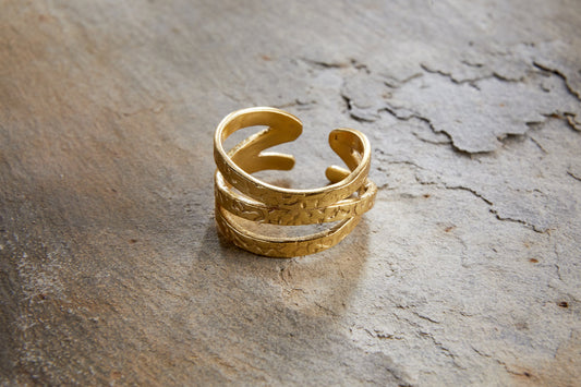 Nkuku Katai Ring Gold