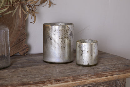 Nkuku Kunjari Tealight Holders Rustic Gold