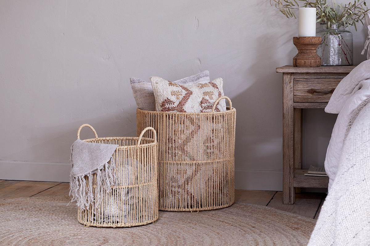 Nkuku Kanika Jute Basket Natural