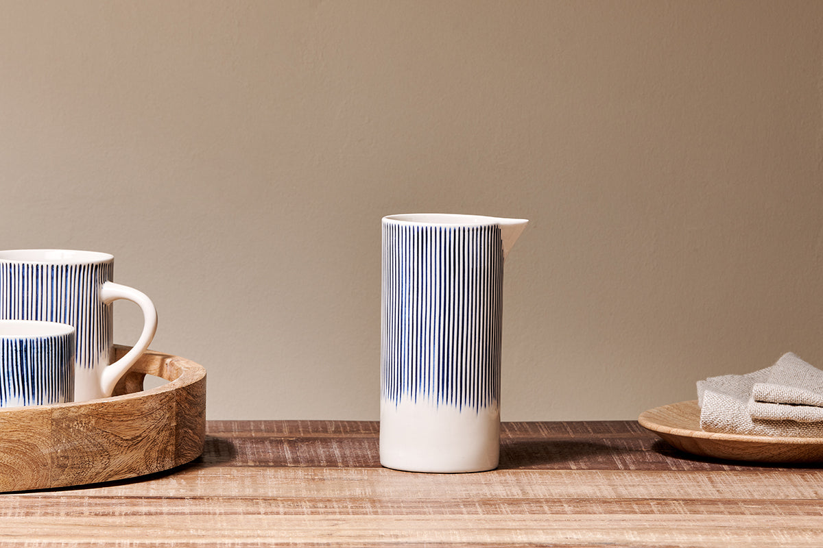 Nkuku Karuma Ceramic Jug Small