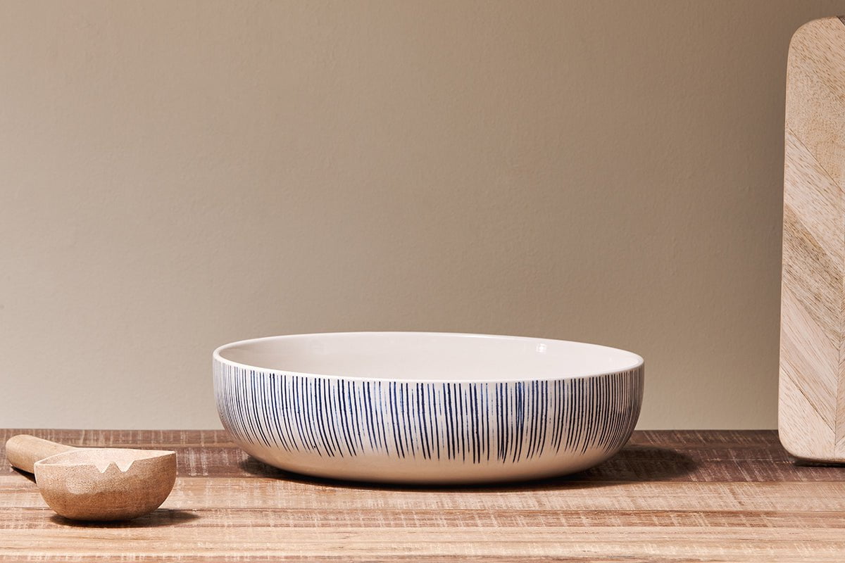 Nkuku Karuma Ceramic Serving Bowl