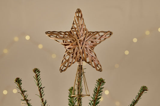 Nkuku Katana Cane Tree Topper Natural