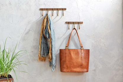 Nkuku Kuna Iron Hooks Antique Brass