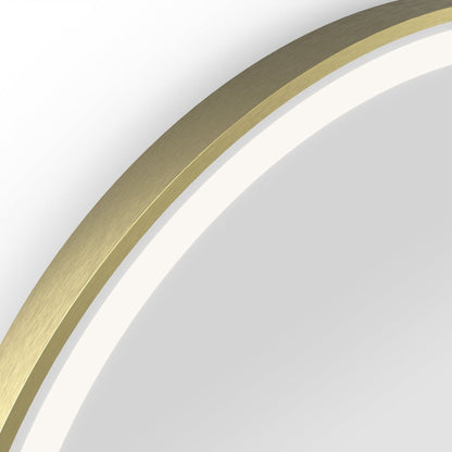Origins Living Lomax Light Arch Mirror 40x80cm Brushed Brass
