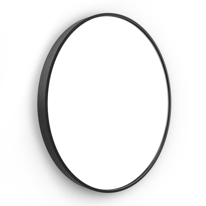 Origins Living Lomax Round Mirror 60cm Matt Black