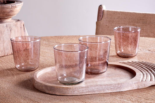 Nkuku Llanera Tumbler Plum (Set Of 4)