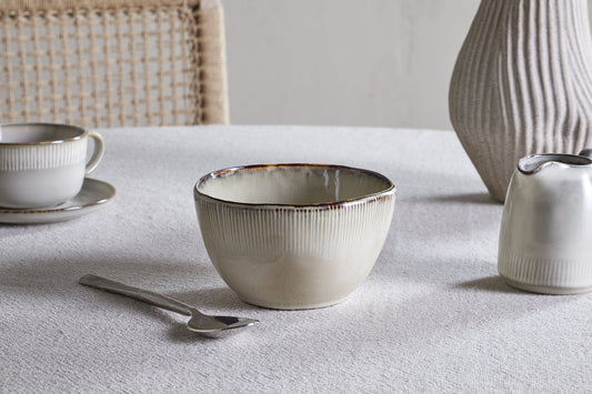 Nkuku Malia Breakfast Bowl Cream