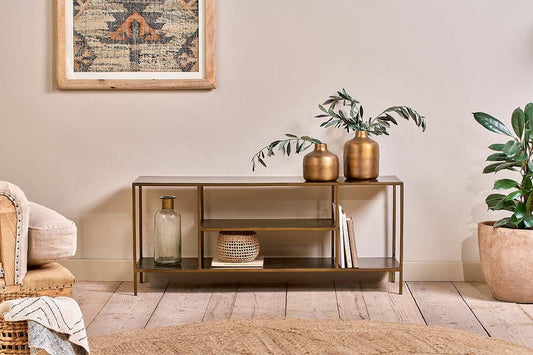 Nkuku Mahi Media Standing Shelf