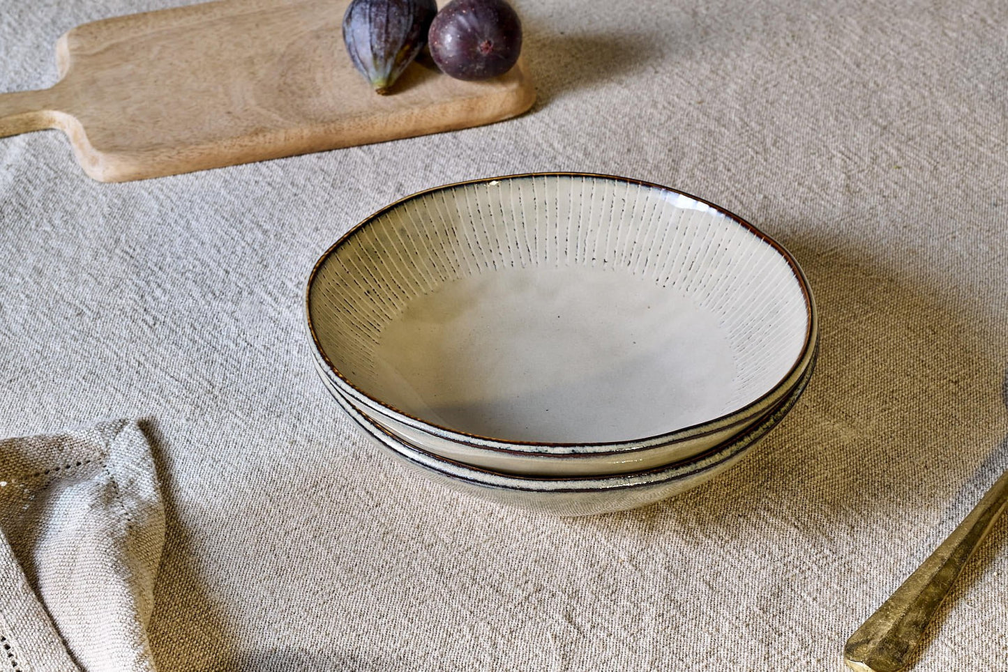 Nkuku Malia Bowl Cream