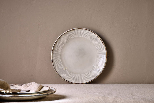 Nkuku Malia Side Plate Cream