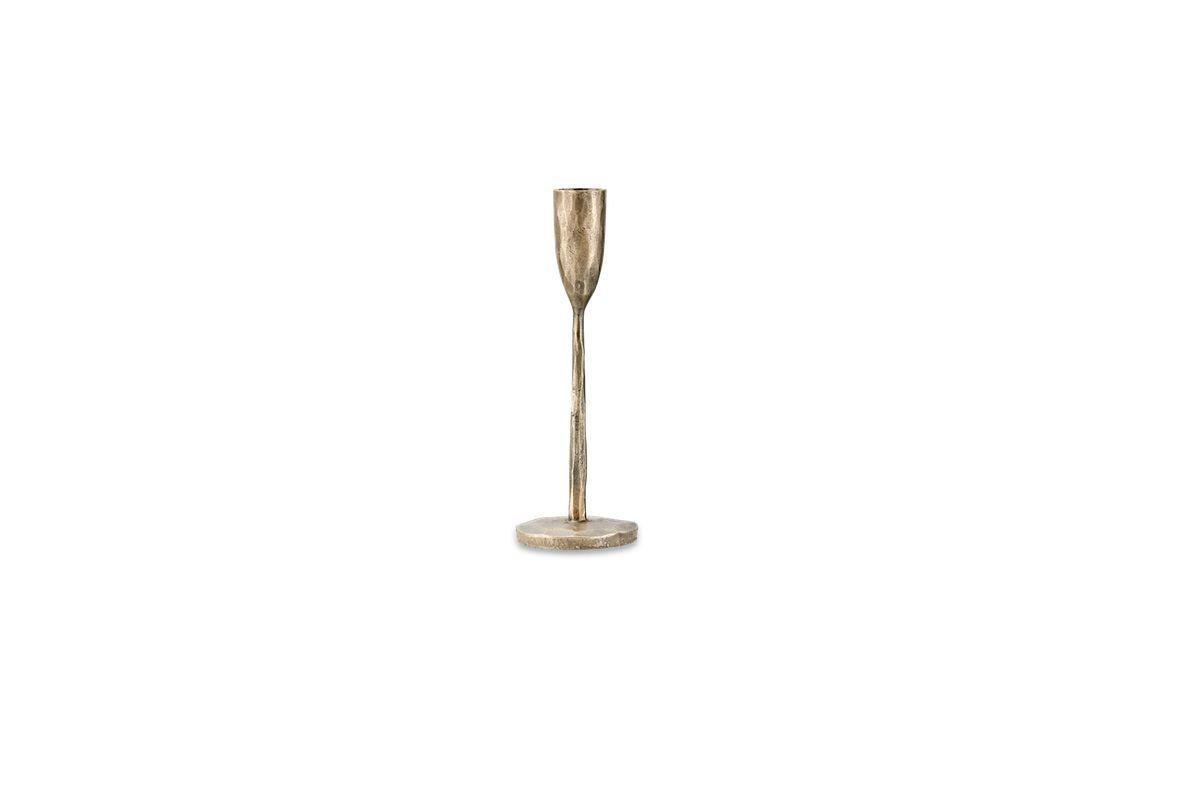 Nkuku Mbata Brass Candlestick Antique Brass
